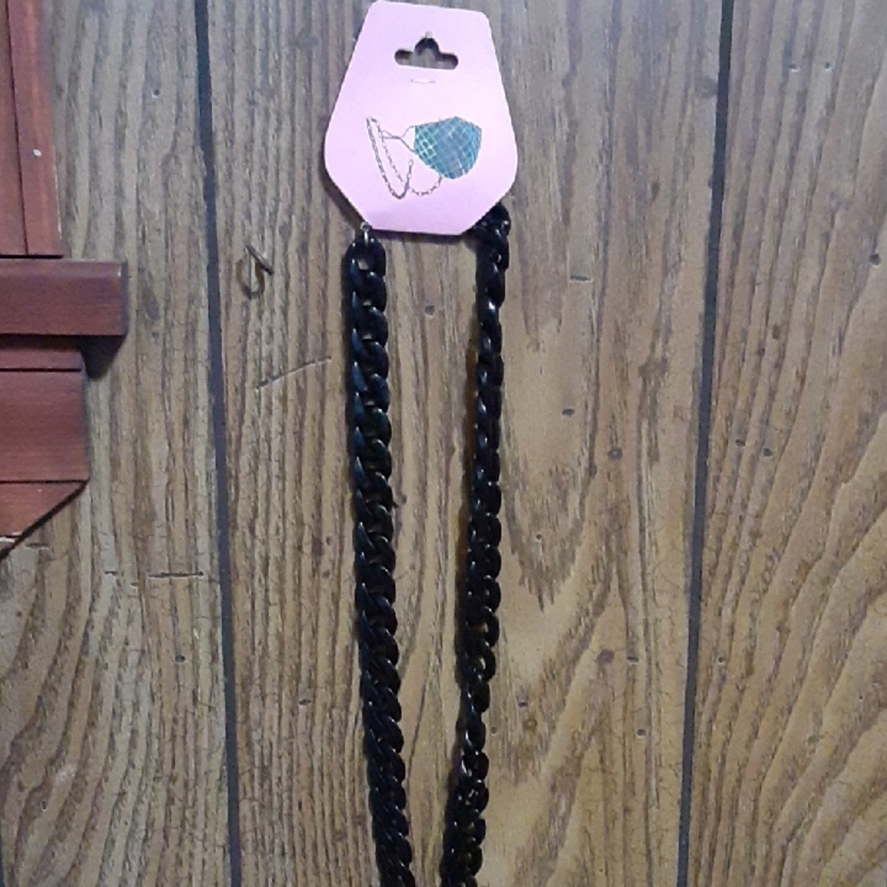 Black Chain Necklace